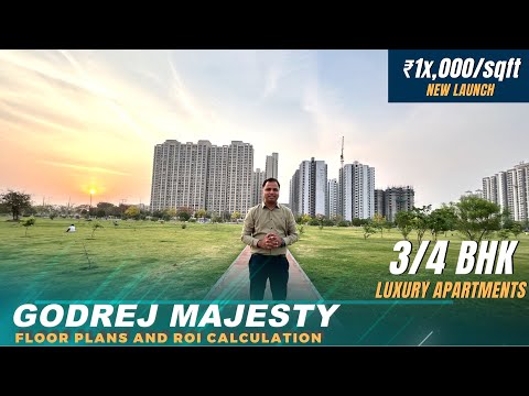 Godrej Majesty Sector 12 Greater Noida West | Phase 1 Floor Plans & EOI