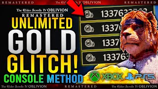 Best Console WORKING GOLD GLITCH in Oblivion Remastered - How To Make Fast Gold / Easy Gold Guide