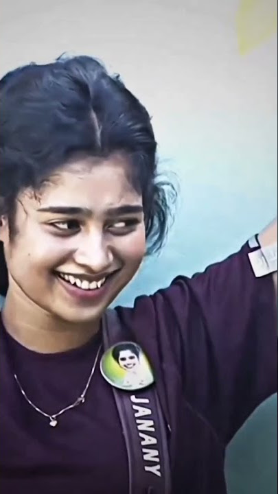 Biggboss janany cute 😻smile thean kudika song whatsapp status #shorts #reels #status #theankudika