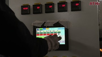 Q3710 hook shot blasting machine-factory commissioning (3*11K turbines)