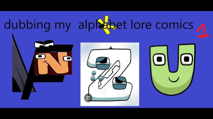 Alphabet Lore But Comic Studio