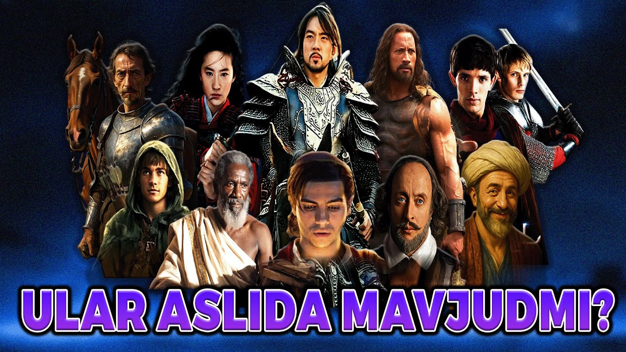 ULAR ASLIDA MAVJUDMI? | TARIXDAGI AFSONAVIY SHAXSLAR ORTIDAGI HAQIQAT