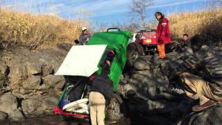 2016/01/03ジムニーでラバロックバク転岩