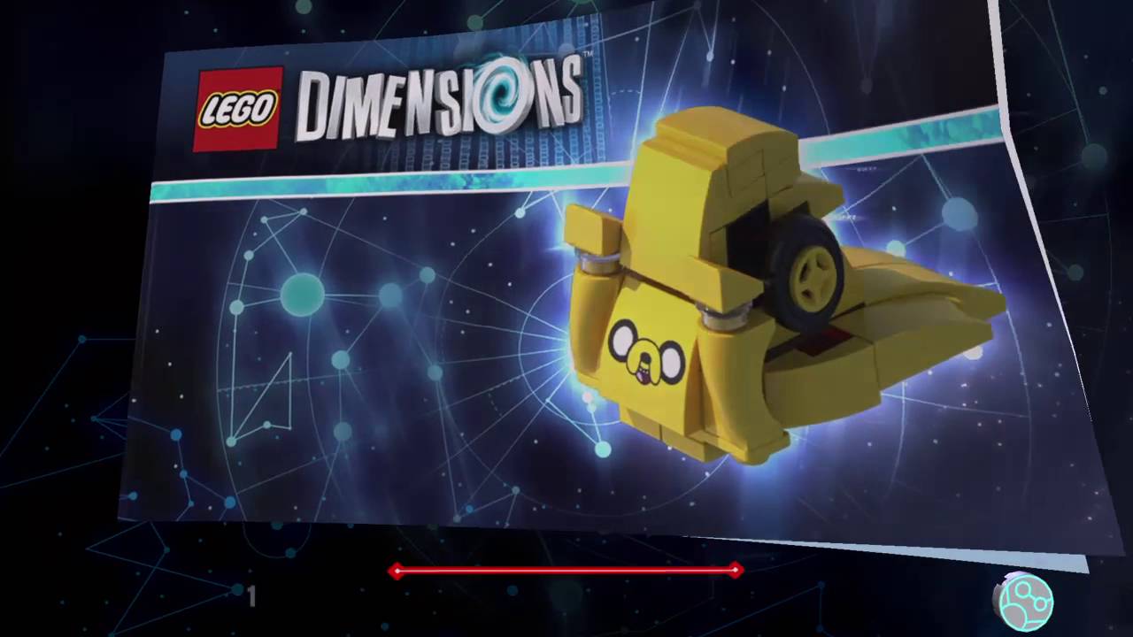 LEGO Dimensions Year 2: Adventure Time Level Pack, Jakemobile All 3 Builds (60fps)