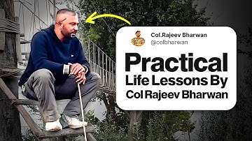 Warning : this Podcast will Change how you see your Life Forever ft. col Rajeev. Bharwan
