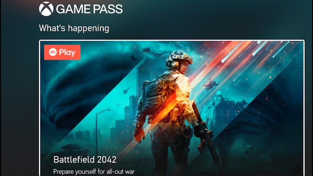 Is Battlefield 2042 on Game Pass?