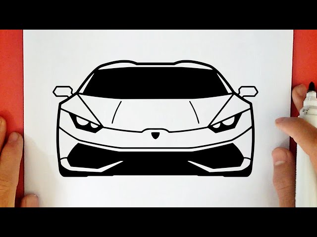 HOW TO DRAW A LAMBORGHINI HURACAN class=