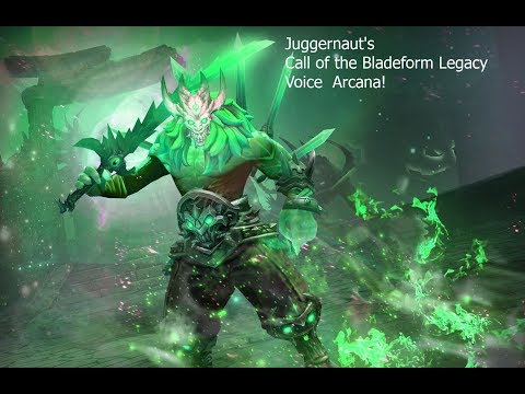 Call Of The Bladeform Legacy Arcana Voice For Juggernaut Dota2 707