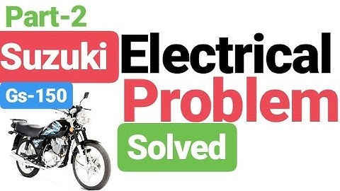 Suzuki Gs 150 Suzuki GR 150 Missing Problem Solution | |DIY Tutorial Part 2/2|