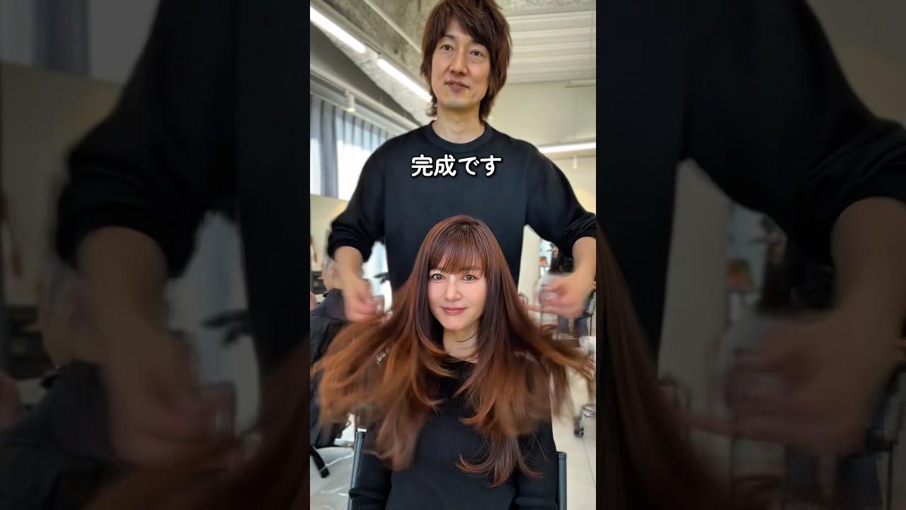 56歳が1年ぶりに髪を切った結果 #名古屋市矢場町 #etowa