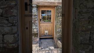 Weathered Solid Oak Stable Door | Handmade Bespoke Joinery