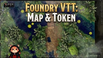 How to Add a Map and Token to Foundry VTT v13 | Tutorial