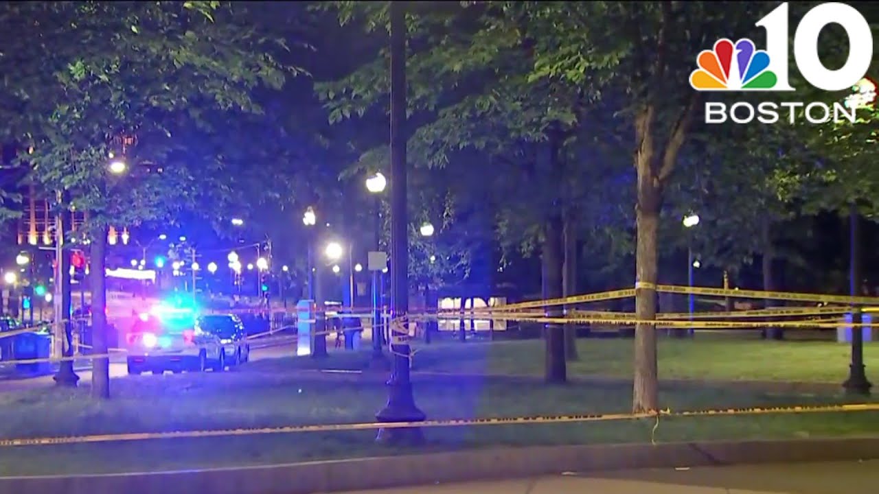 Boston Common shooting leaves man injured - YouTube