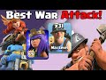 Best War Attack! Queen Walk With x31 Max Miner TH12 New Strategy :: COC