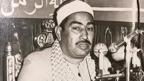 الطبلاوي في تلاوه أكثر من رائعه من التسجيلات النادره من سورة الذاريات والطور من التسجيلات النادره