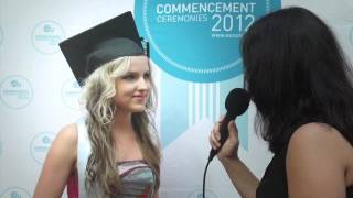 Inness interview at European University Graduation Ceremony 2012