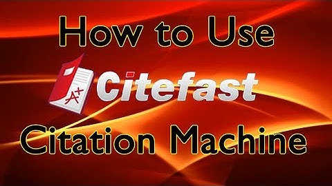 APA, MLA, Chicago Citations: In-Text & Reference Citations with CiteFast (Full Tutorial)