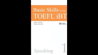 BASIC SKILLS FOR THE TOEFL IBT SPEAKING 1 - CDS, AUDIO, PDF - CD1