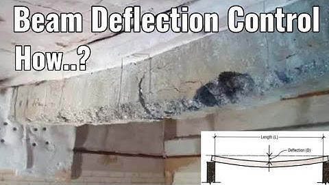 How To Beam Bend Deflection Control | How To Calculate Length and Depth of Beam IS 456