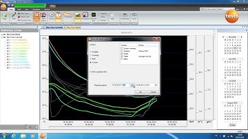 testo Saveris: Creating one-off report (3/15) | Be sure. Testo