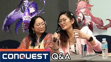 The voice of Raiden Shogun (Anne Yatco) and Yae Miko (Ratana) FULL VIDEO Q&A | CONQUEST 2022