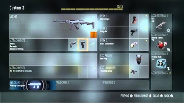 Best ASM1 class setup (COD AW)