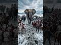 ROME IN SHOCK! 😱 WHAT HE DID WITH THE ELEPHANTS IN THE ALPS CHANGED EVERYTHING! 🐘 #history #facts