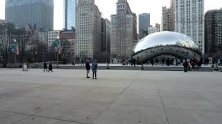 Time Lapse shots - Skydiary “The Bean” Cloud Gate, Millennium Park Chicago, IL, USA