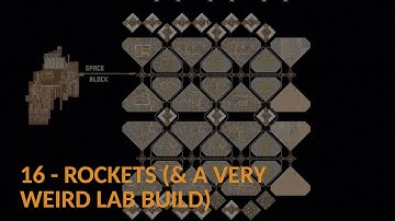 Factorio SpaceBlock 16 - Space Science & My Best Lab Build