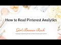 Pinterest Analytics