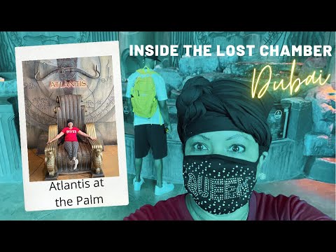 The Lost Chambers Aquarium | Atlantis Palm in Dubai | Dubai Attractions + Things to do in Dubai Vlog