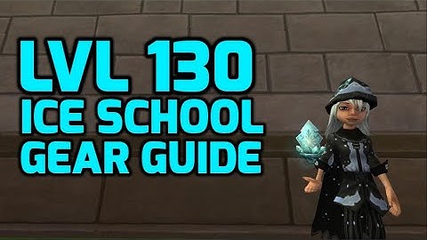 WIZARD LEVEL 130 ICE GEAR SET! BEST PVP, DAMAGE & CRITICAL SETS.