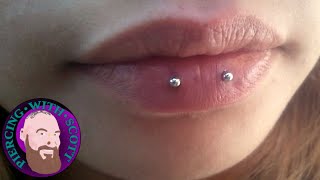 The Whole Truth - Horizontal Lip Piercing