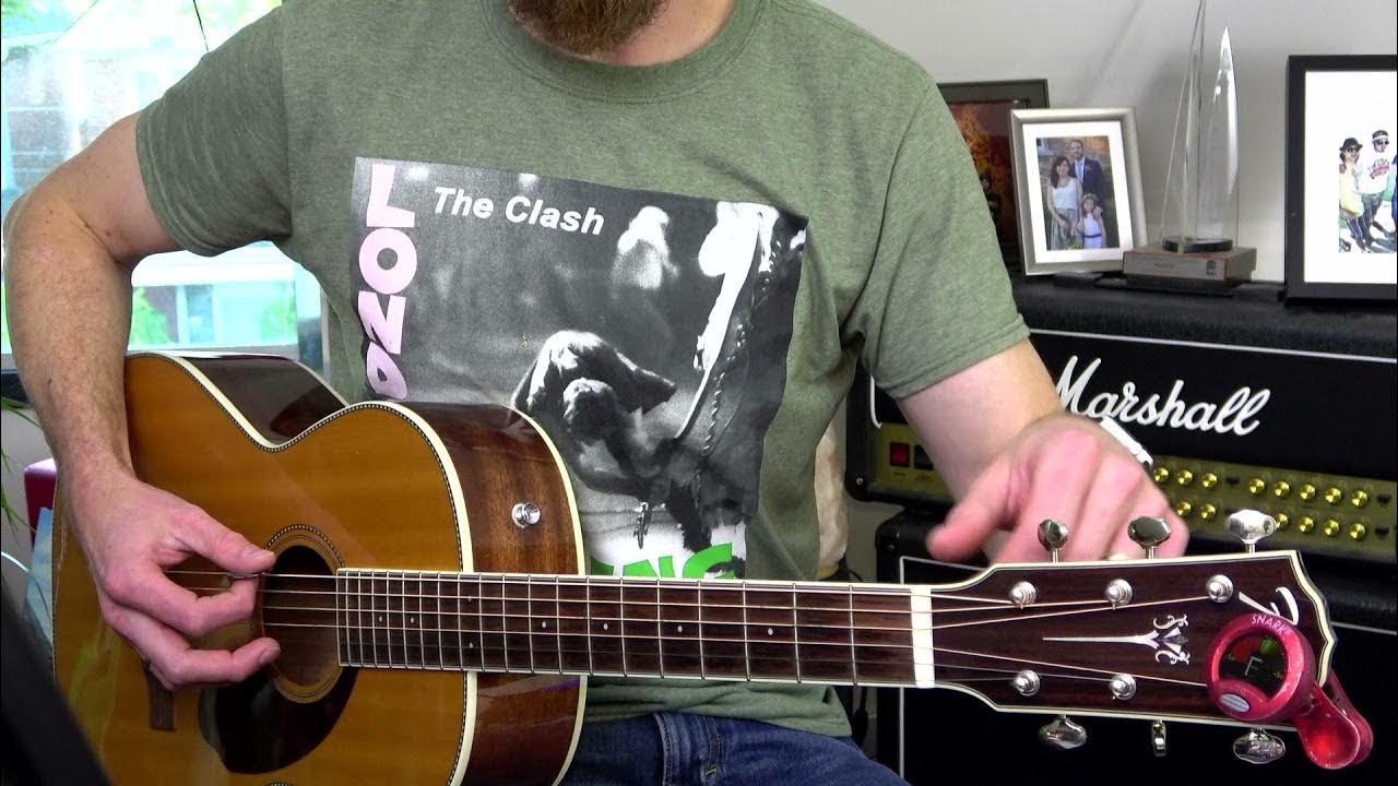 How To Tune Down 1 Full Step (DGCFAD) YouTube