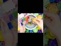 DIY Glitter Slime Adding Colorful Beads for Extra Fun #shorts #asmr #satisfying #slime #glitterslime