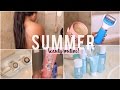 Summer Beauty Routine: Skincare, Body Care + Footcare!
