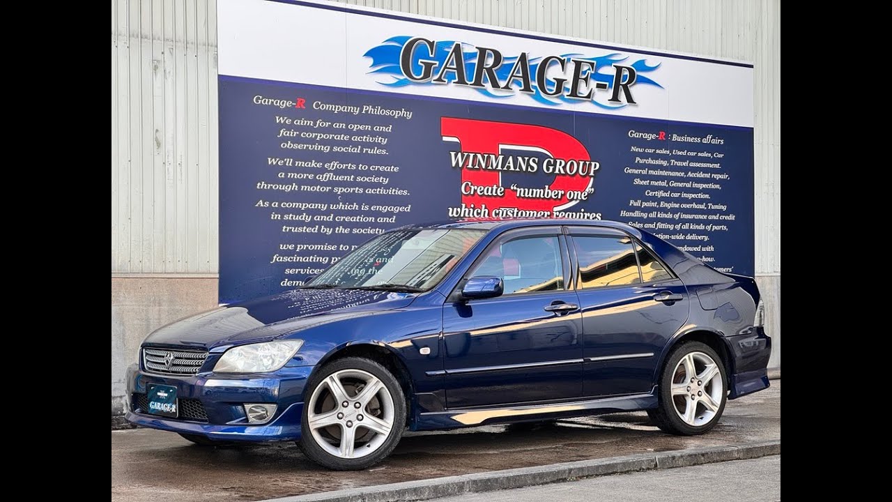 SXE10 アルテッツァ Zエディッション 走行4.8万km 6速MT 後期型 フル