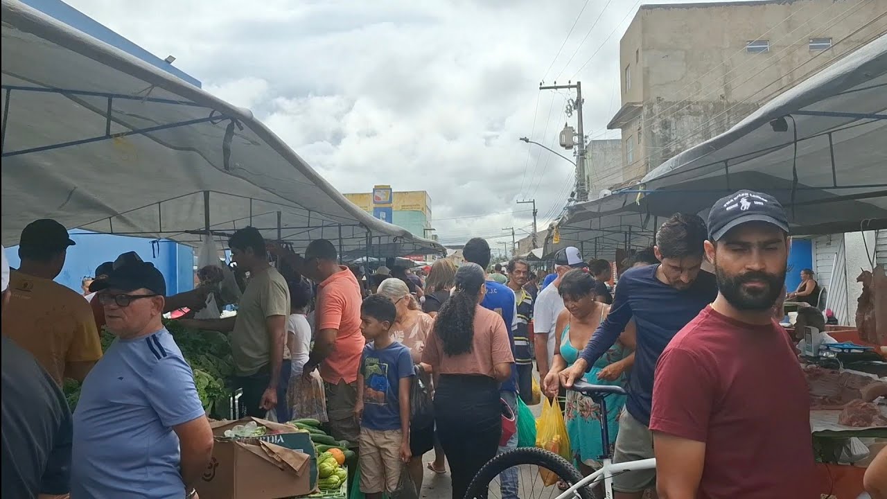 Feira livre da rua São Paulo arapiraca Alagoas 