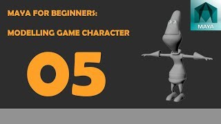 Maya Modeling Tutorial - Modeling in Maya for Beginners Part 5
