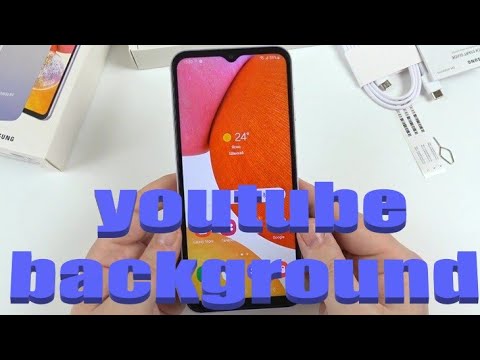 How to play youtube in background Samsung A14