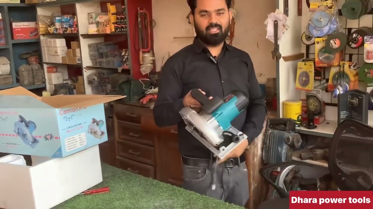 Camron pro C7 wood cutter UNBOXING 