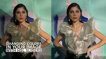 Changing Colors in Your Image with HSL Sliders
