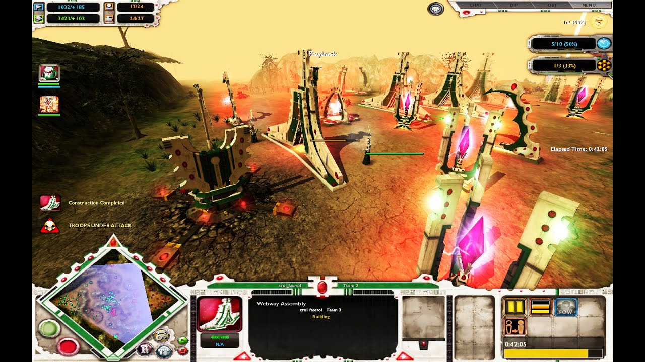 WH40K: DoW - Soulstorm [online] | (EvO) gigamok vs. ZQRG on Meeting of Minds