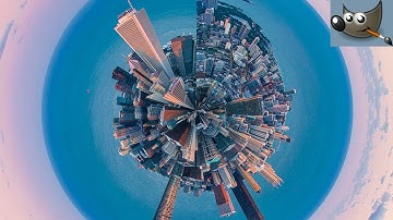 How to Create a Little Planet in Gimp