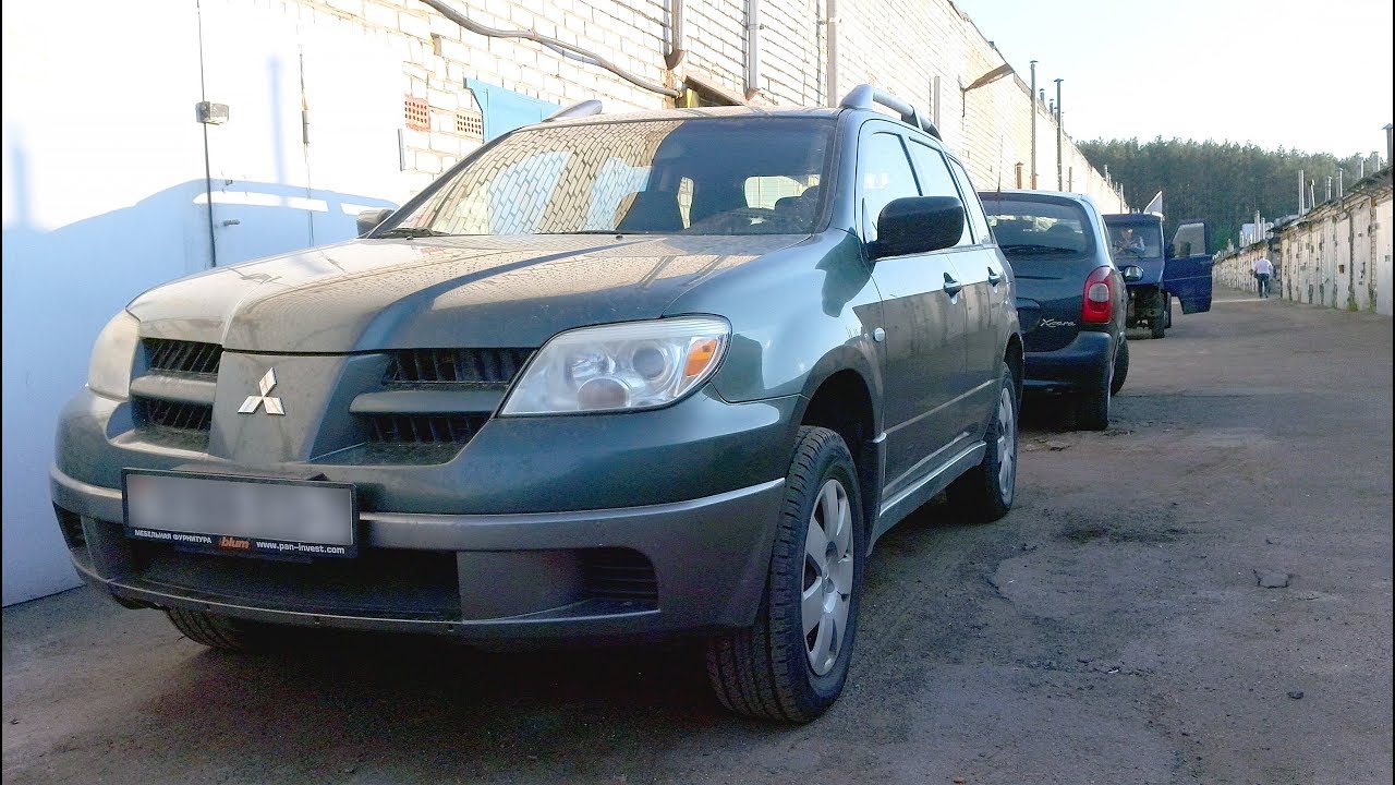 Mitsubishi Outlander. Ремонт для продажи #1.