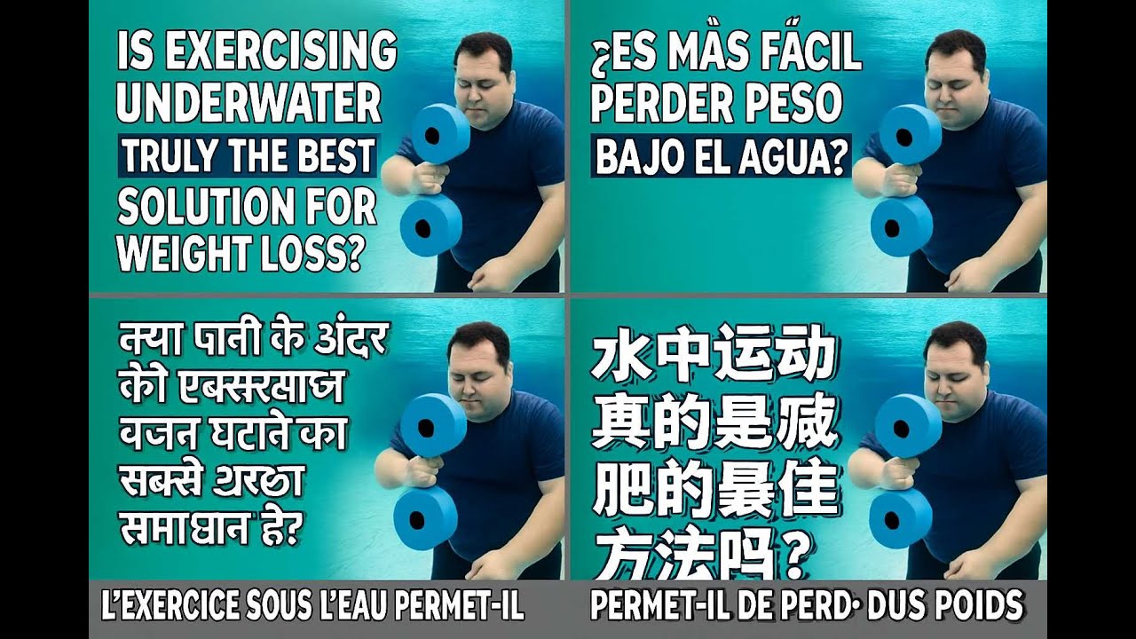 Легче ли похудеть под водой? Узнайте, как водные упражнения преображают ваше тело.