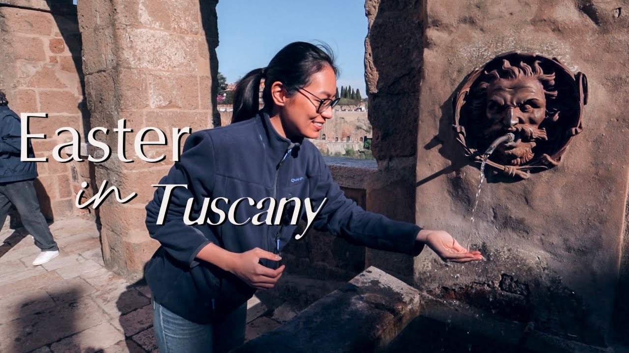🇮🇹有一種田園鄉村叫做托斯卡尼｜充滿葡萄酒莊和橄欖樹的復活節假期、再訪山中古城 // IzPeiPei