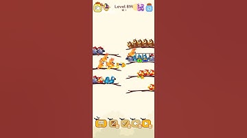 Bird sort color game level 814 #gameartdesign #games #colorgame #leveldesign #colorconcept #gamepla