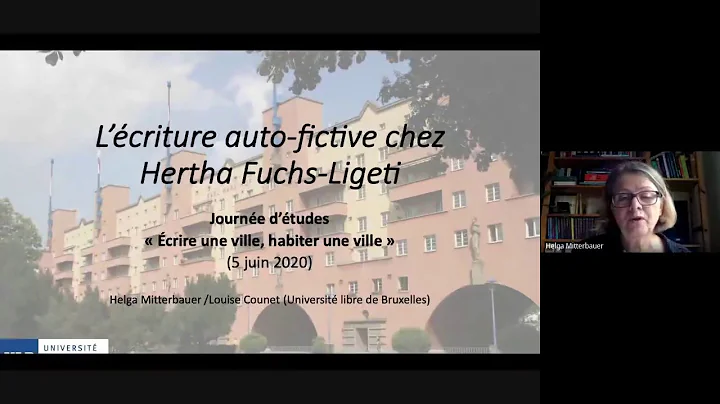 Helga Mitterbauer et Louise Counet : Lcriture auto...