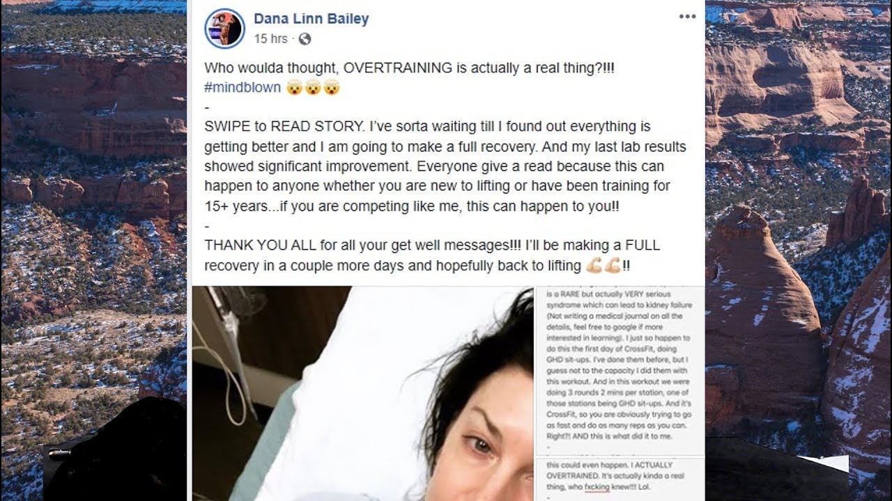 athletenschmiede Dana Linn Bailey Gets Rhabdomyolysis & Confuses It With Overtraining!